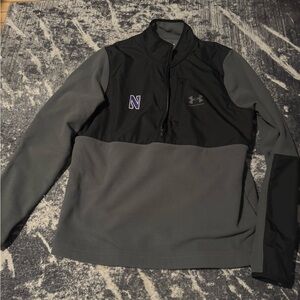 Under Armour Northwestern University Men's Black and Gray Performance Jacket